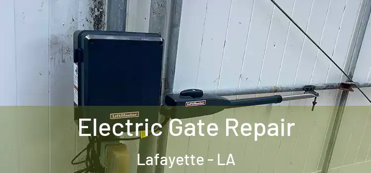 Electric Gate Repair Lafayette - LA