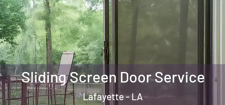 Sliding Screen Door Service Lafayette - LA